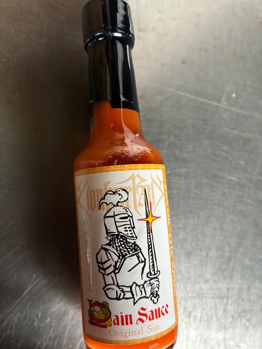 Original Sin Pain Sauce – 60ml by Habanebros x Worship Pain - Hot Sauce - Habanebros