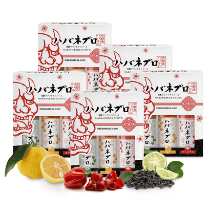 ハバネブロ３本セット (オリジナル・柚子・アールグレイ) 60ml x 5 - Habanebros