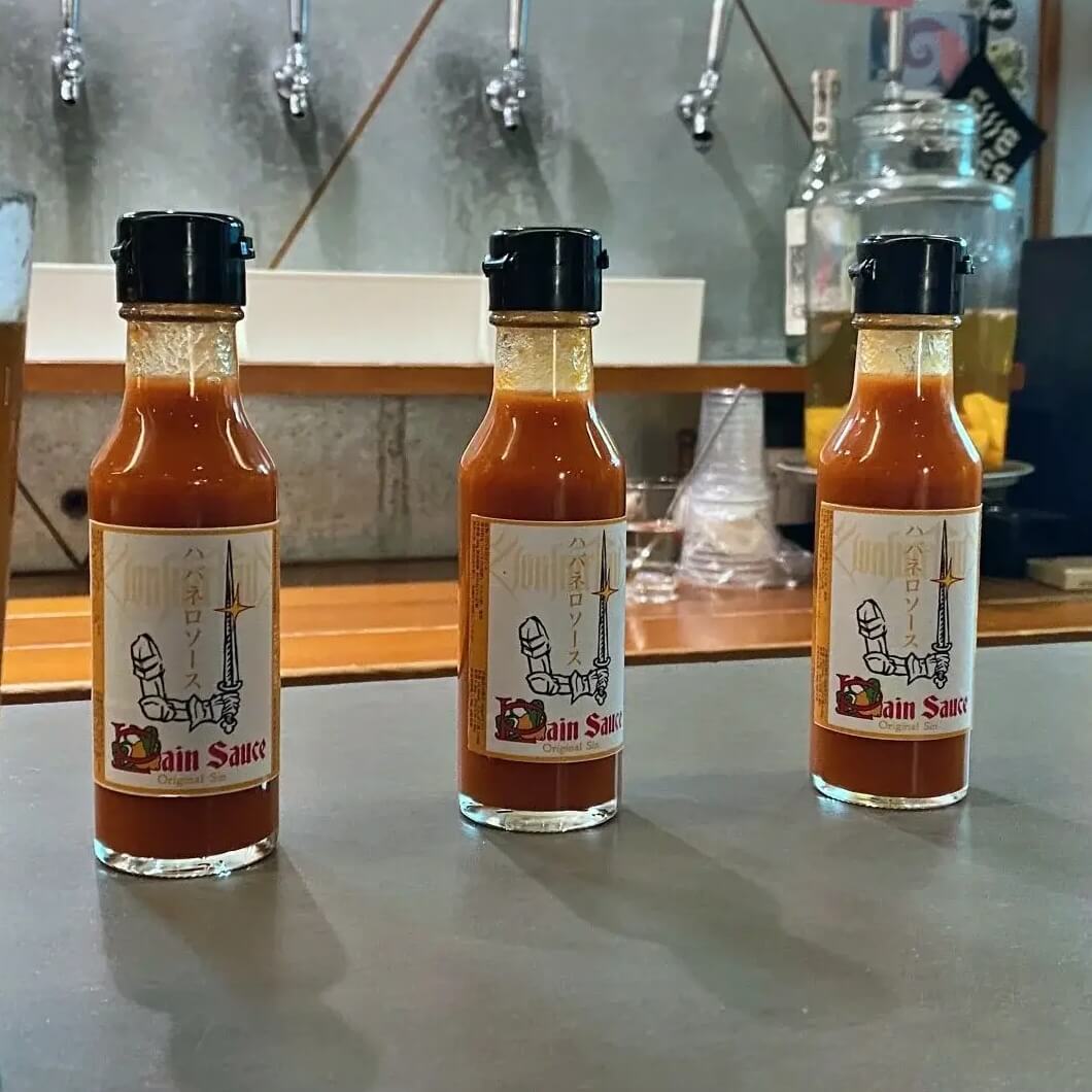 Original Sin Pain Sauce – 60ml by Habanebros x Worship Pain - Hot Sauce - Habanebros